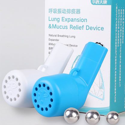 Breathing Trainer With Adjustable Replaceable Mouthpiece