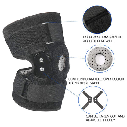 Sports Kneecaps Basketball Running Steel Plate Support Knee Joint Protective Sleeve
